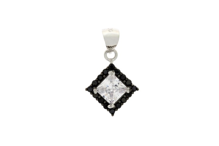 Colgante plata 925 con zirconita 