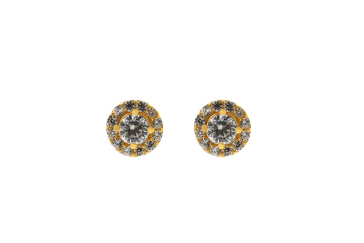 Pendiente plata 925 cz 
