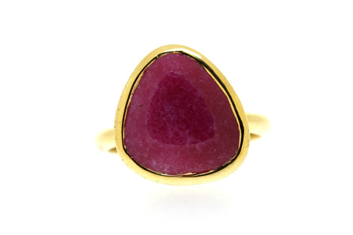 Anillo plata 925 piedra semi preciosa 