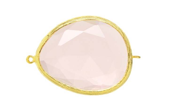 Charm silver 925 semiprecious stone
