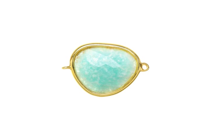 Silver 925  semi precious stone finding