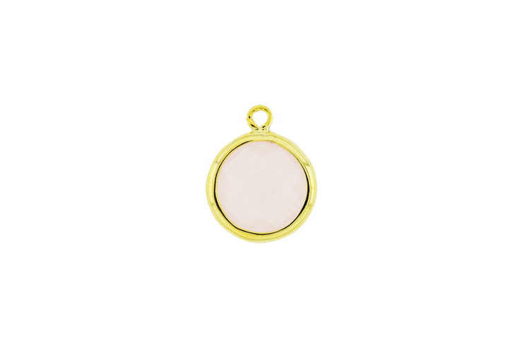 Charm plata 925 piedra semi preciosa 