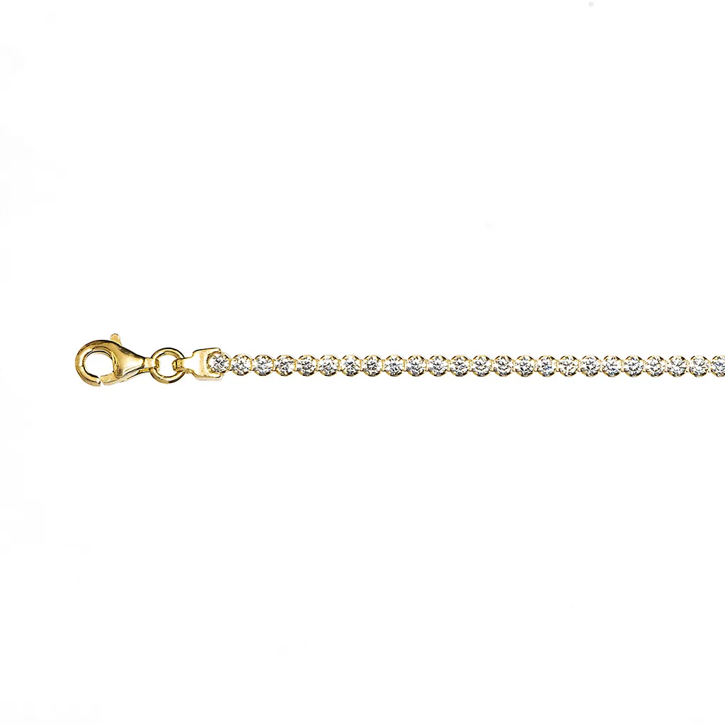 Silver 925 tenis cz bracelet