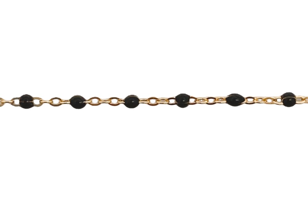 Silver chain enamel by meter