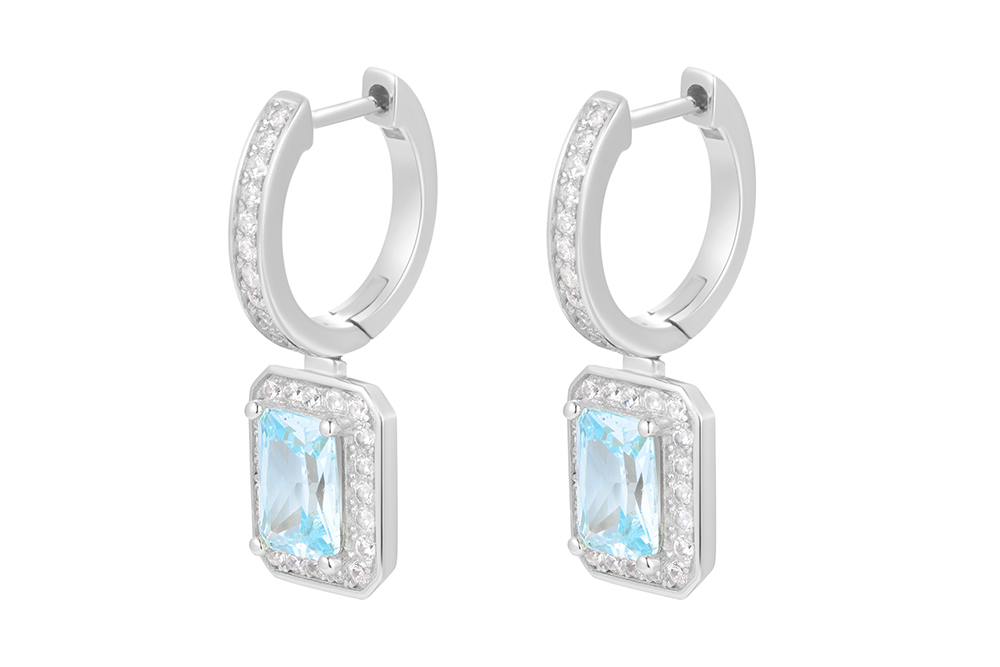 Pendiente plata 925 aro