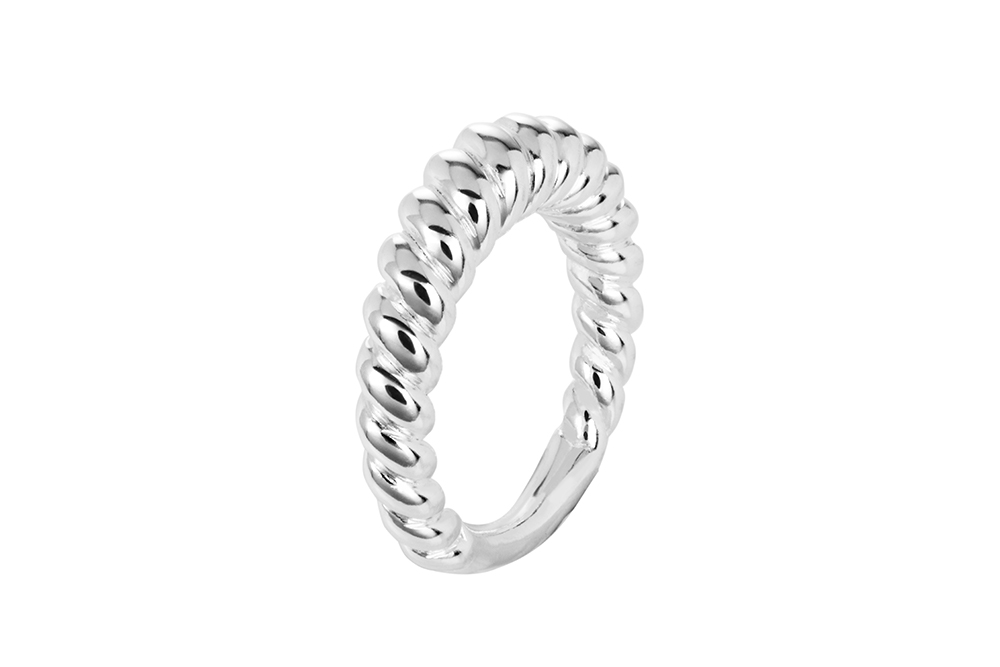 Anillo plata 925 gallonado
