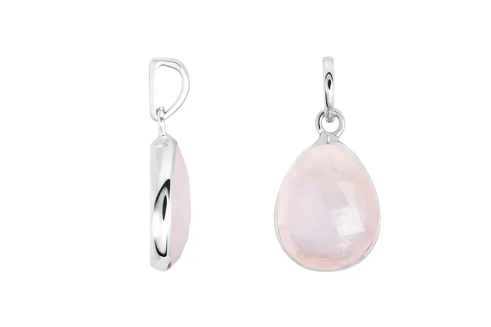 Colgante plata 925 piedra 14x12mm