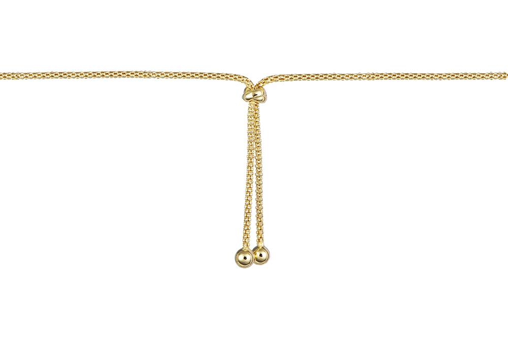 Collar plata 925 cadena coreana corbatín