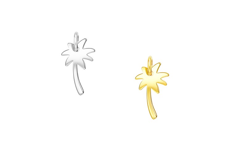 Silver 925 palmtree pendant
