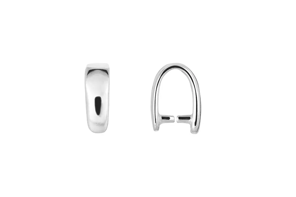 Balia plata 925 para colgante abierta 