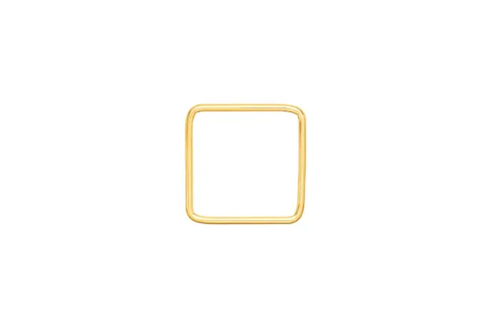 Sterling silver squared finding