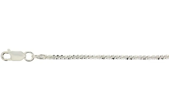 Sterling silver rock 030 chain