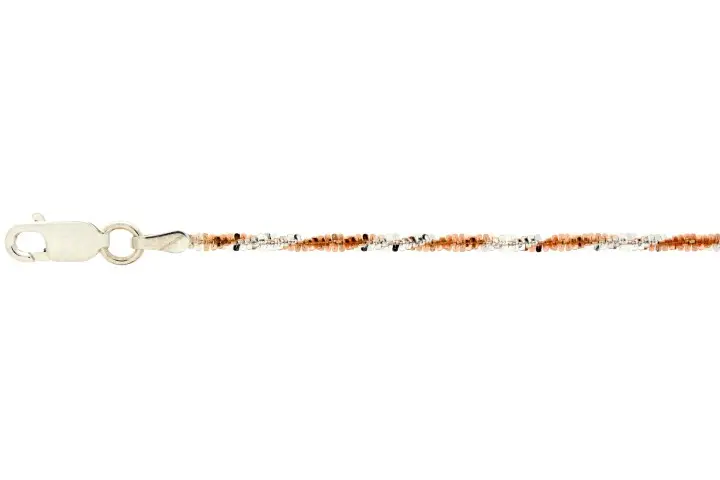 Sterling silver rock 030 chain