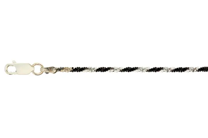 Sterling silver rock 030 chain