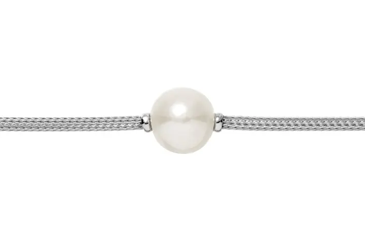 Collar plata 925 con perla cultivada 8-10mm