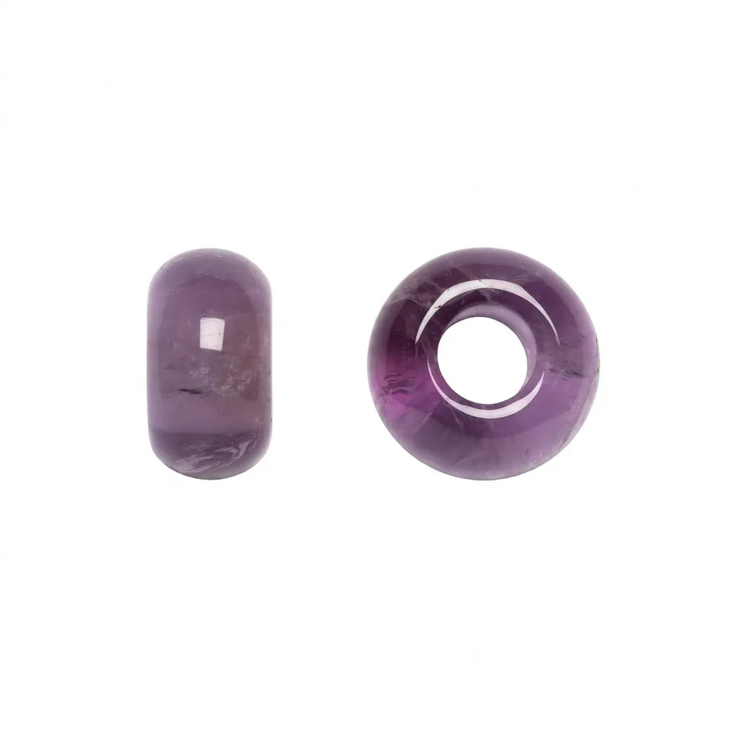 Colgante plata 925 charm donut regular 8x14mm