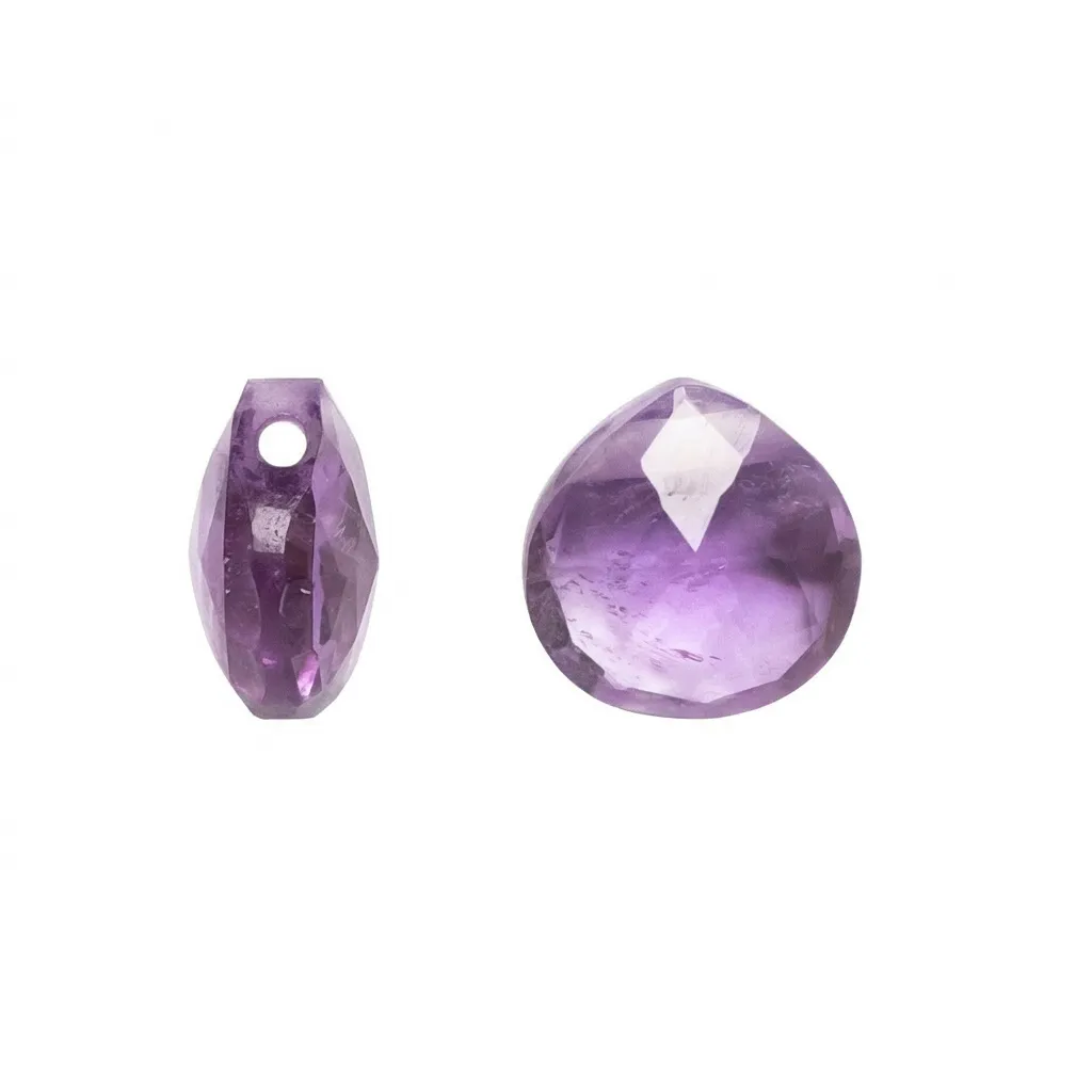 Colgante plata 925 charm corazón piedra semipreciosa