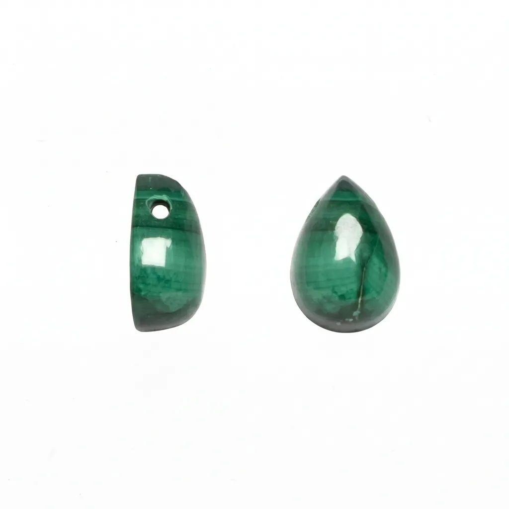 Colgante plata 925 charm pera piedra semipreciosa