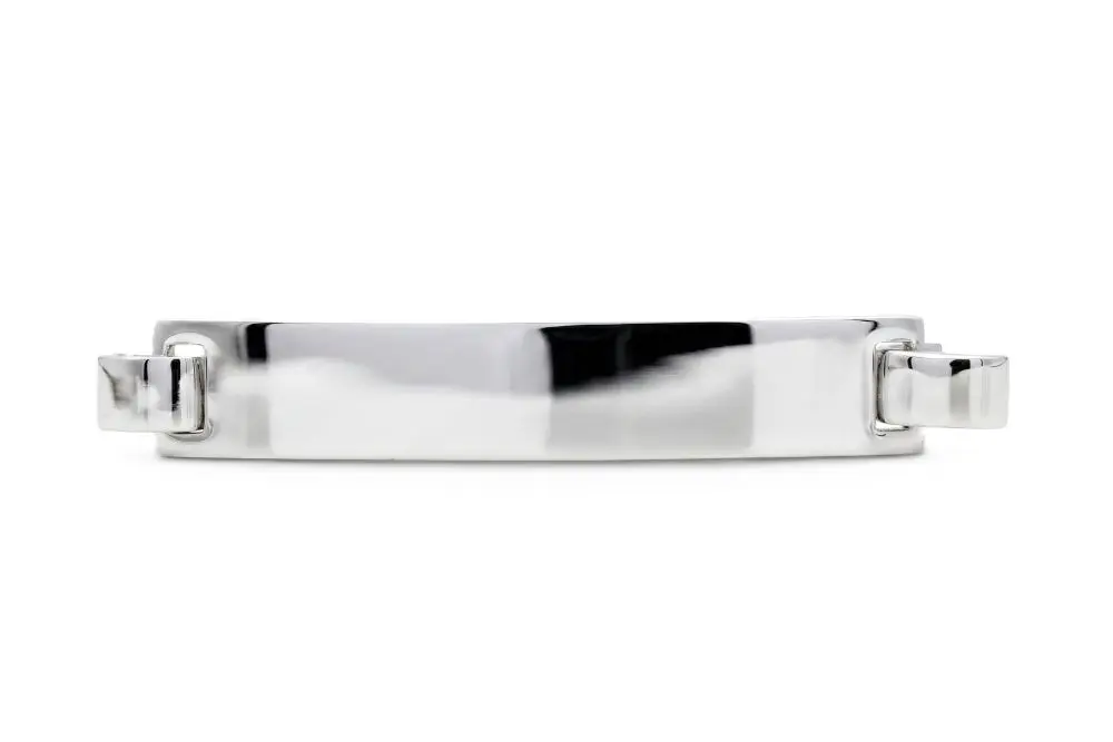 Entrepieza placa 925 barra 5 x 27mm