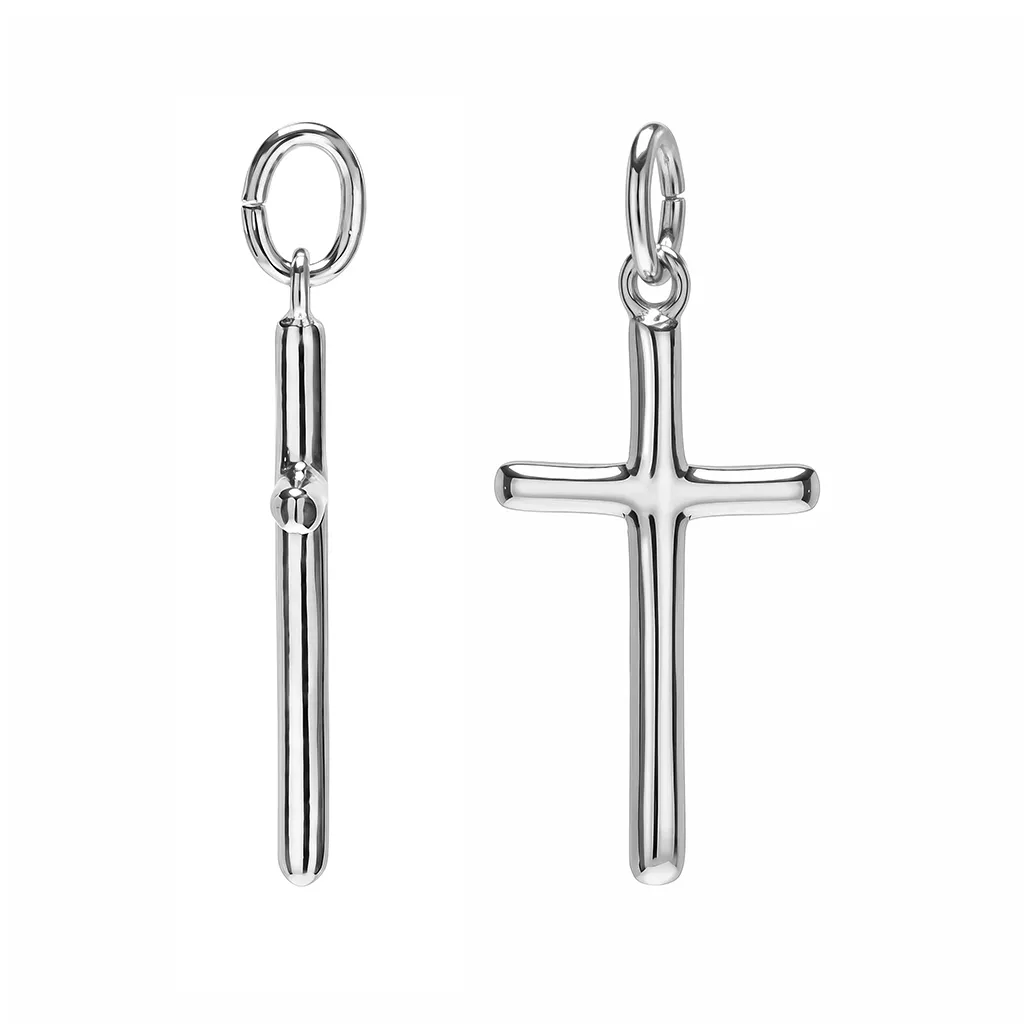 [19459PPL] Colgante plata 925 cruz 27x14mm (Plata)