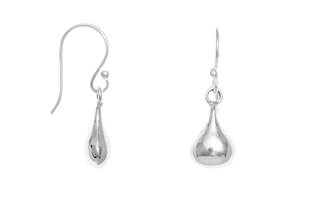 [1269400000PL] Pendiente plata 925 gota 14x8mm