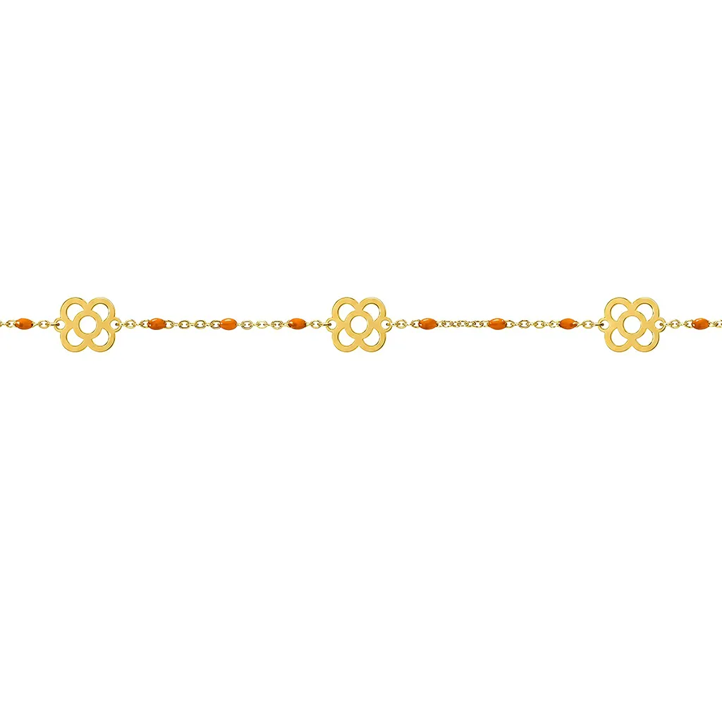 Collar plata 925 tres flores de Barcelona
