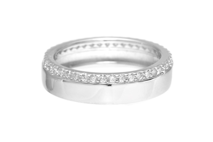 Anillo plata 925 con zirconita