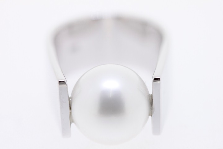[00631A121PBL] Ring shell pearl silver 925 (EU size 52)