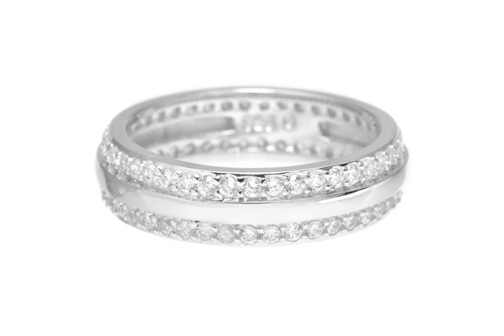 Anillo plata 925 con zirconita 