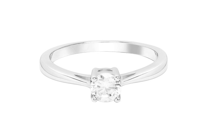 [03215A101ZBL] Anillo plata 925 zirconita solitario  (Talla 10)