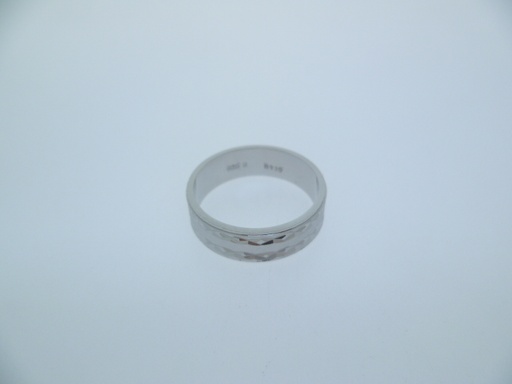 [04470A1400RD] Anillo plata rodiada  (Talla 14)
