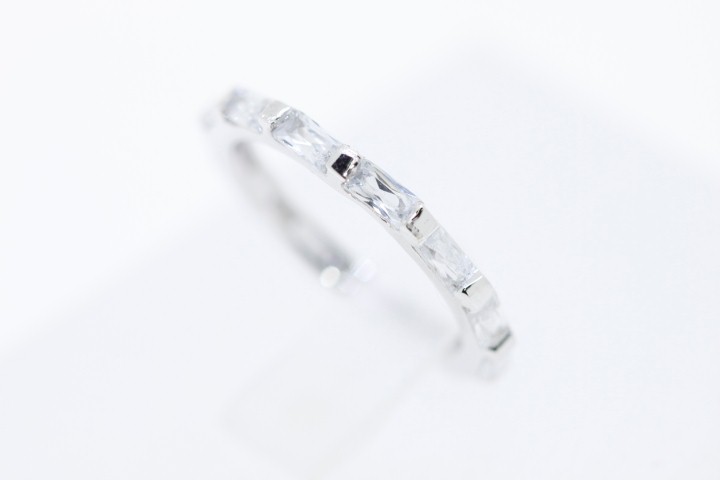 [05311A12CZBL] Anillo plata cz (Talla 12)