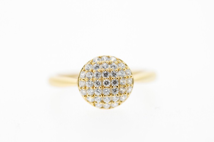 Anillo plata 925 cz 