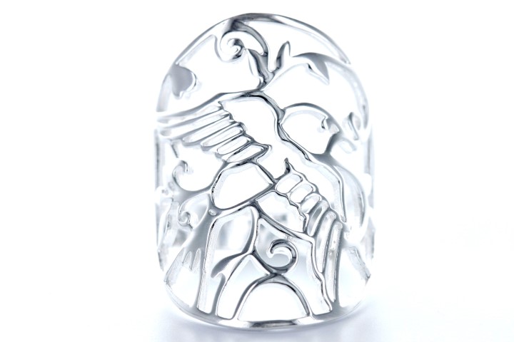 [06670A1200PL] Anillo plata 925  (Talla 12)