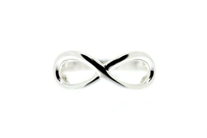 Anillo plata 925 simbolo infinito 