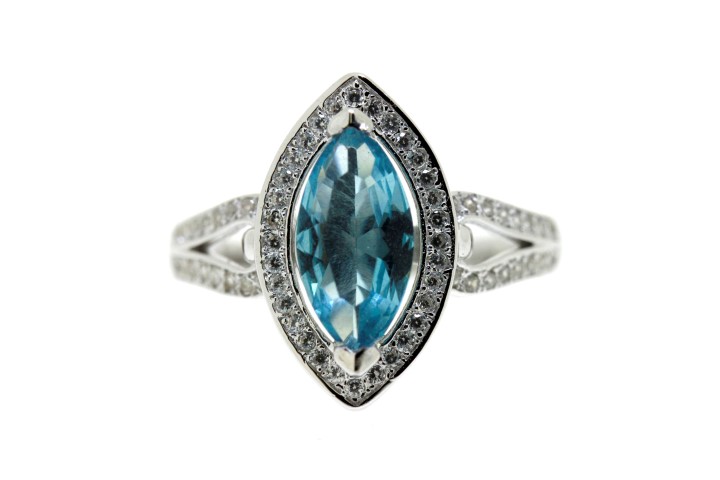 Anillo plata 925 micropave zirconita 