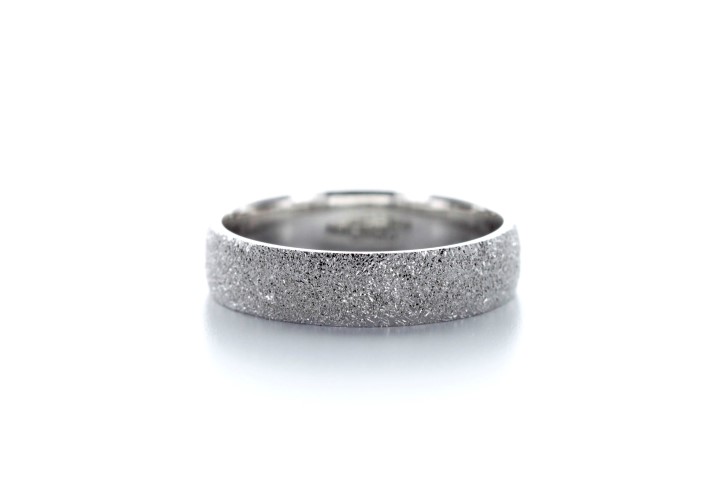 Alianza plata 925 interior confort diamantada 