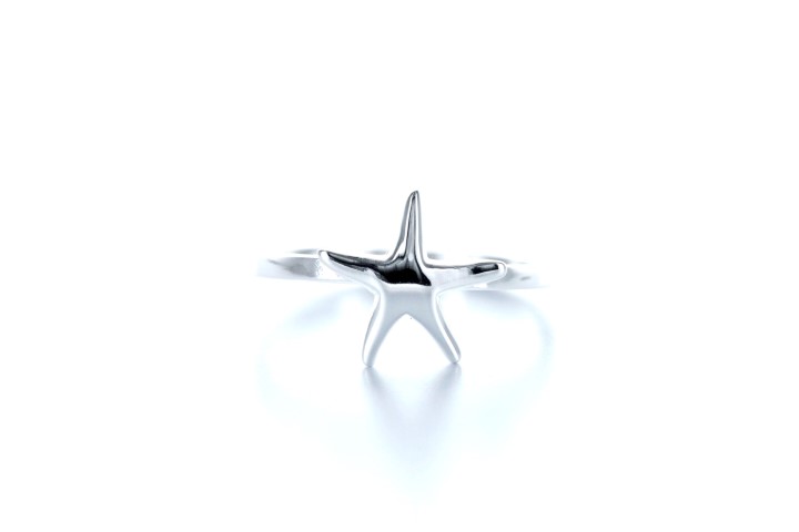 Silver 925 star ring