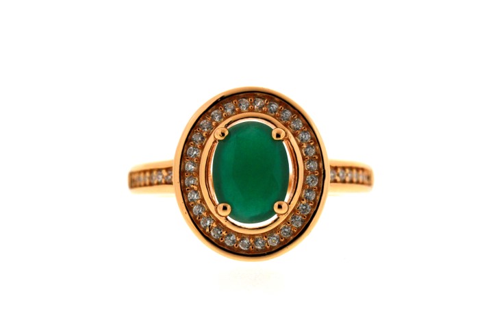 Anillo plata 925 zirconita 