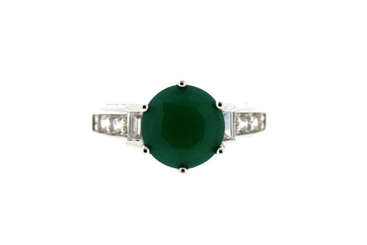 Anillo plata 925 zirconita 