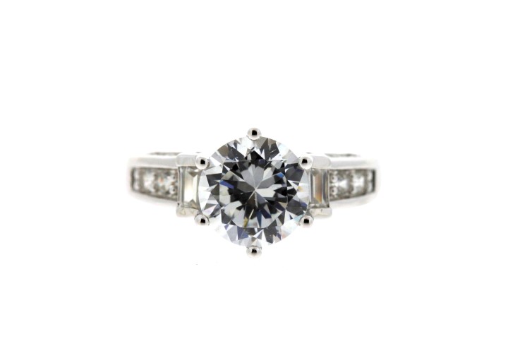 Anillo plata 925 zirconita 
