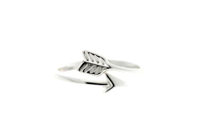 Silver 925 ring arrow