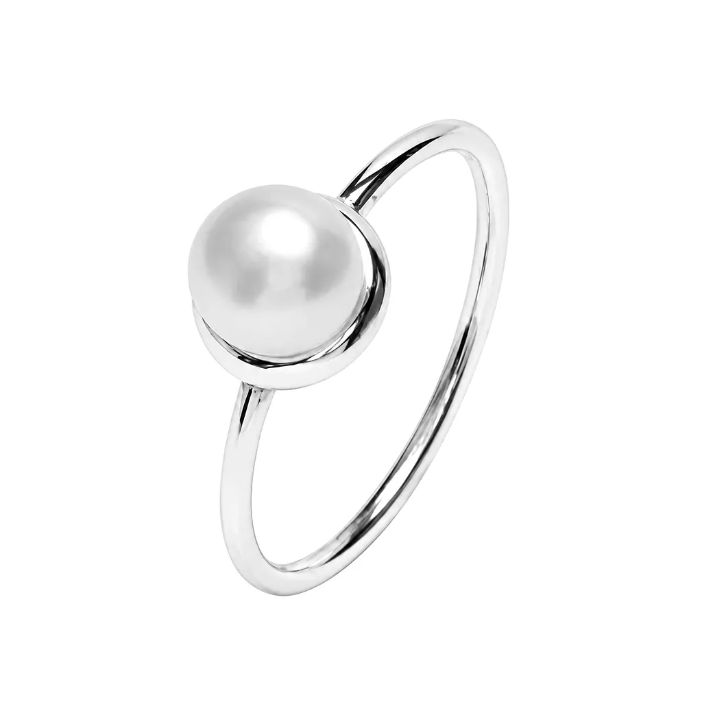 Anillo plata 925 con perla cultivada 