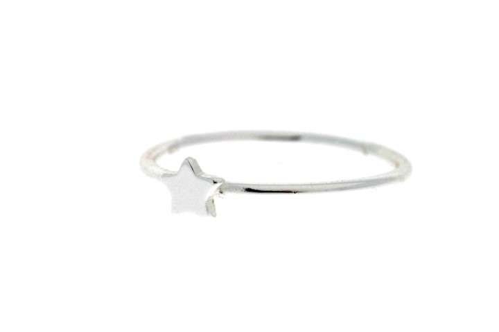 Anillo plata 925 estrella 