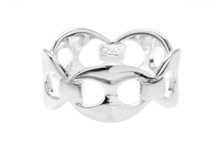 [07802A1200PL] Anillo plata 925 calabrote  (Talla 12)