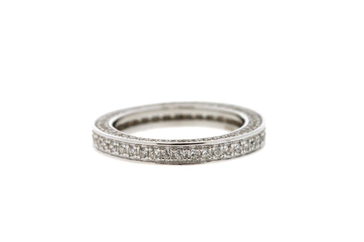 Silver 925 cz alliance ring