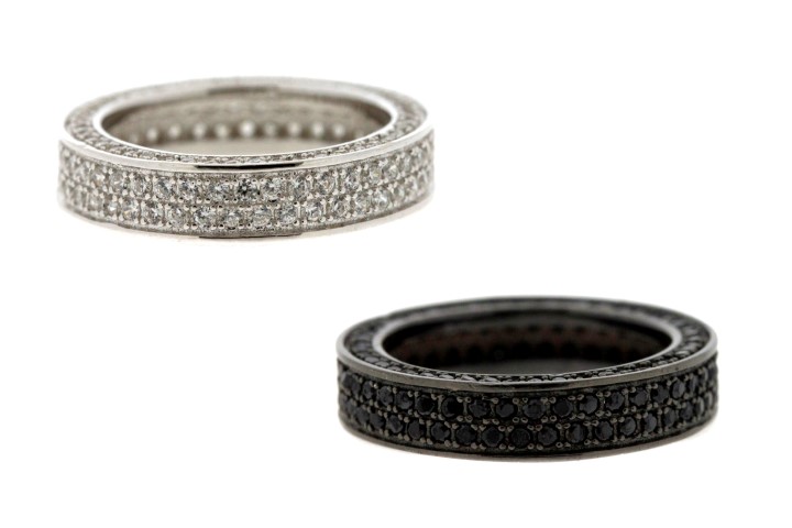 Silver 925 cz alliance ring