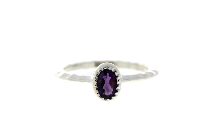 Silver 925 ring semi precious stone