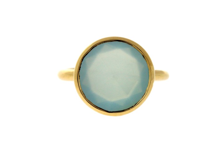 Silver 925 ring semi precious stone