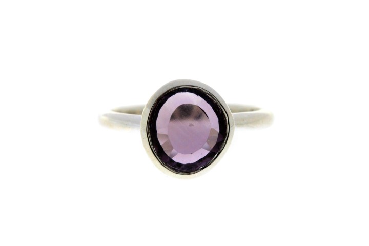 Silver 925 ring semi precious stone